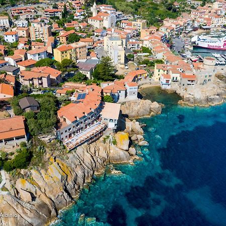 Hotel Saraceno Giglio Porto Bagian luar foto